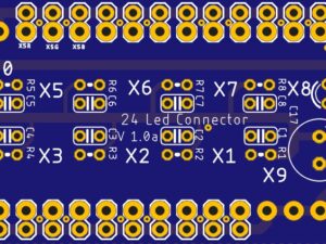 24 Single LED Connector (521)