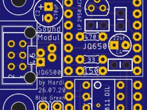 Platine "Sound-Modul JQ6500-3"