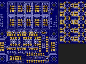 Push-Button Action 4017 - Platine 300 -