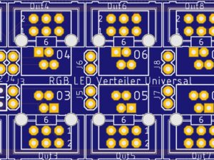 Verteilerplatine für den MLL-Bus (200)