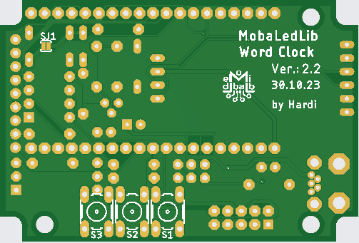 WordClock MLL (999)