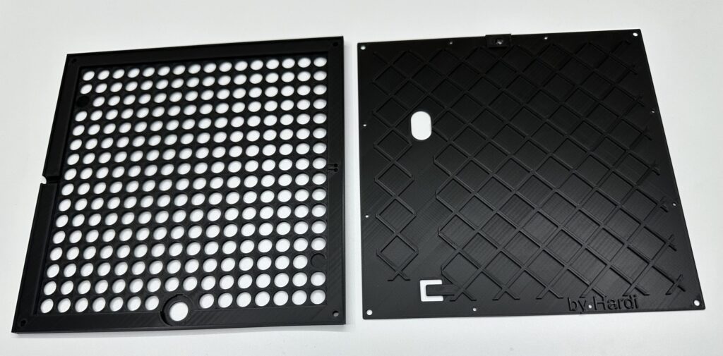 Gehäuse WordClock Anzeige