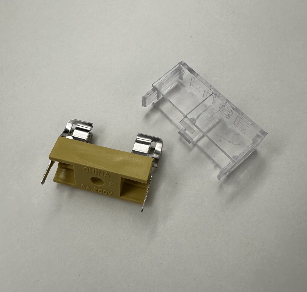 Sicherungshalter 5x20 mit Kappe