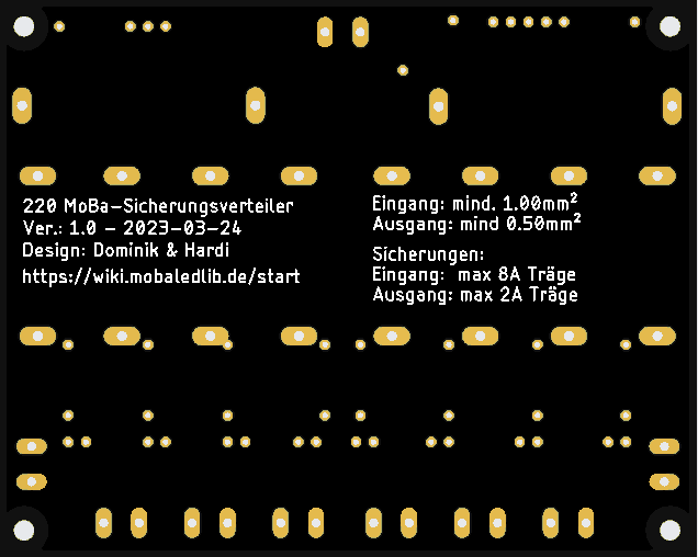 Sicherungsverteiler (220)