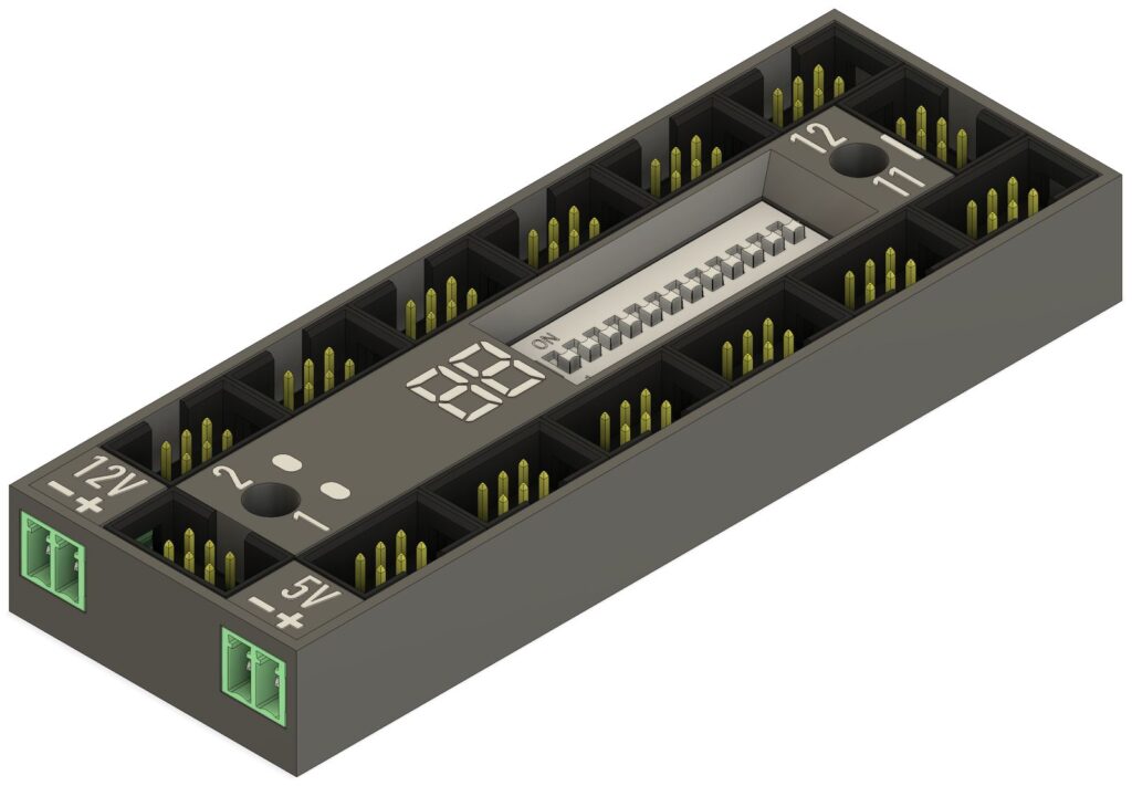 Gehäuse für die Universal Verteilerplatine pro (201)
