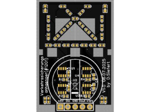 Platine Verkehrssicherungsanhänger (1201)